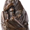 Käthe Kollwitz Skulptur "Pieta" (1938/39), Reduktion In Bronze 20. Jahrhundert