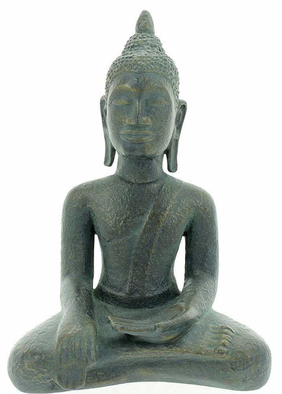 ars mundi Skulptur "Laotischer Buddha", Kunstguss Museums-Replikate