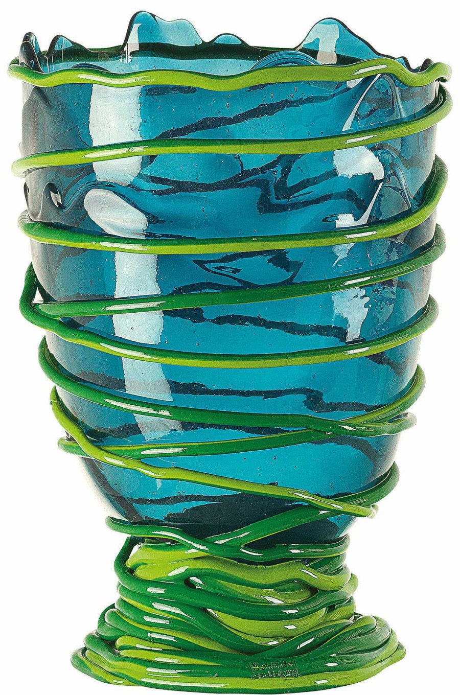 Fish Design by Gaetano Pesce Vase "Pompitu Ii", Silikon Interieur