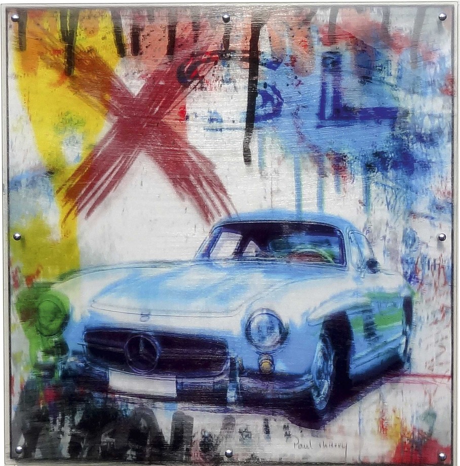 Paul Thierry Bild "Mercedes" (2017) Automobile