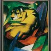 Franz Marc Bild "Der Tiger" (1912), Gerahmt Expressionismus