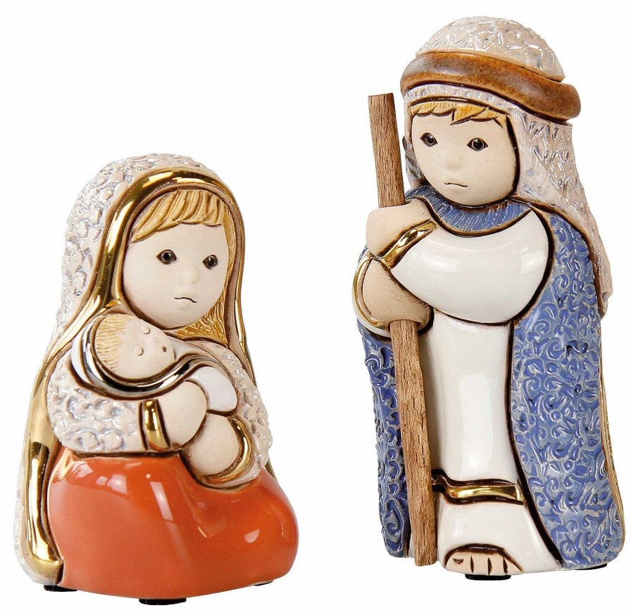 ars mundi Krippenfiguren "Maria & Josef", Porzellan Porzellan / Keramik