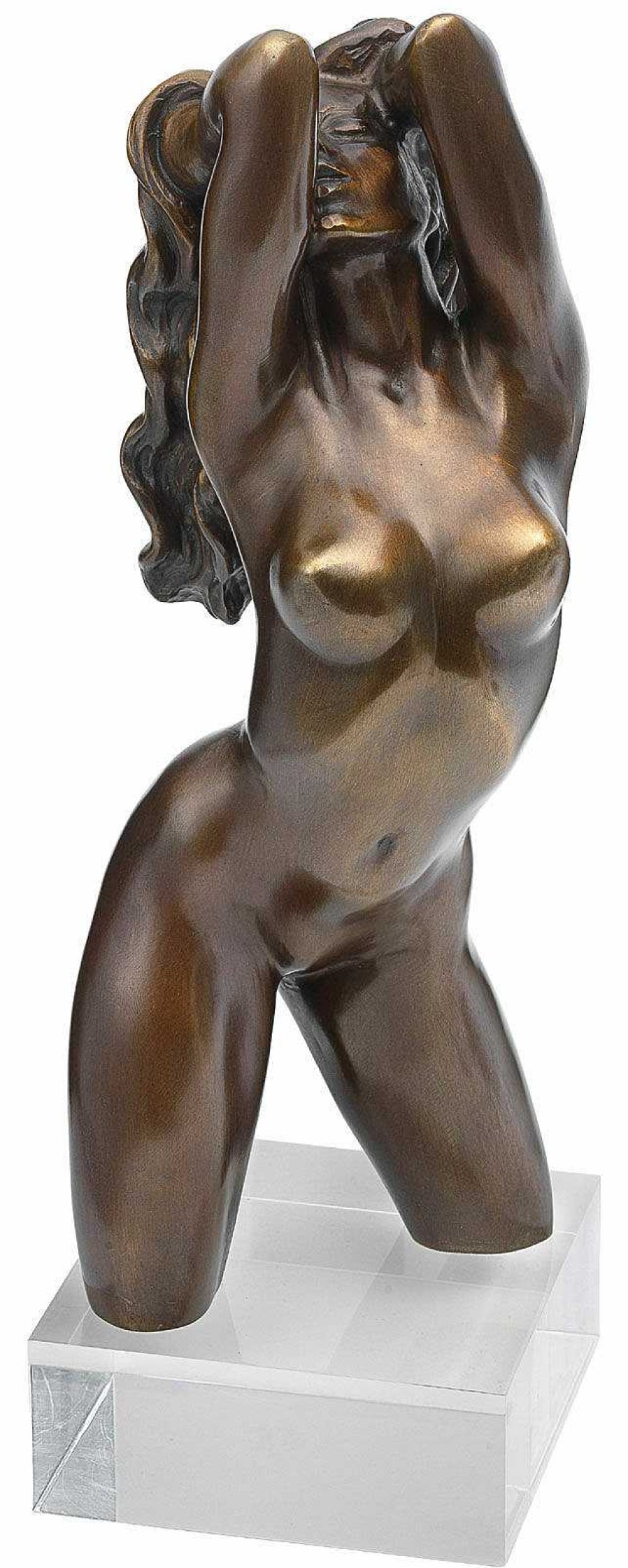 Roman Johann Strobl Skulptur "Venus", Version In Bronze Aktskulpturen