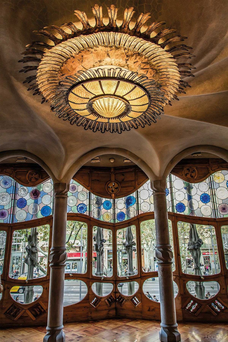 Peter Odekerken Bild "Stained Glass Window" Fotografien