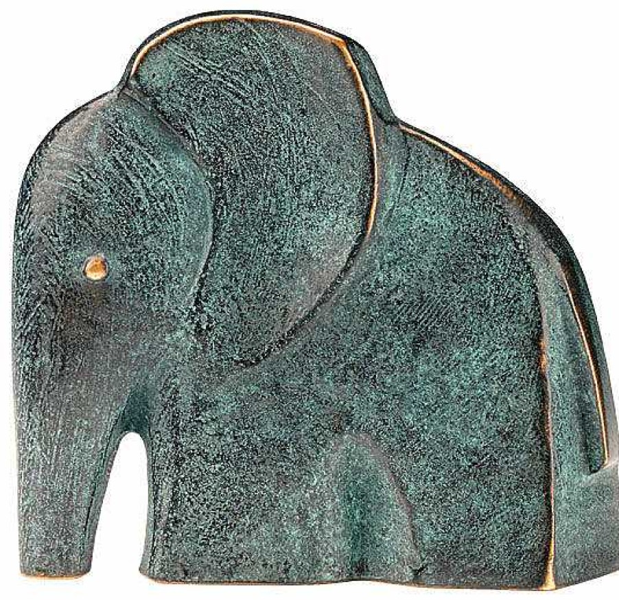 Raimund Schmelter Skulptur "Elefant", Bronze Tierskulpturen