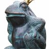 ars mundi Gartenskulptur / Wasserspeier "Froschkonig", Bronze Tierskulpturen