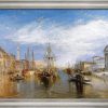 William Turner Bild "Canal Grande" (1835), Gerahmt Romantik