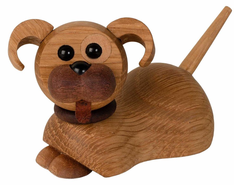 Spring Copenhagen Holzfigur "Hundewelpe Coco" - Design Chresten Sommer Deko-Objekte