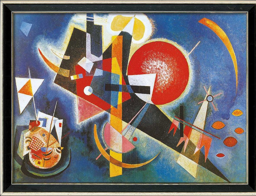 Wassily Kandinsky Bild "Im Blau" (1925), Gerahmt Expressionismus