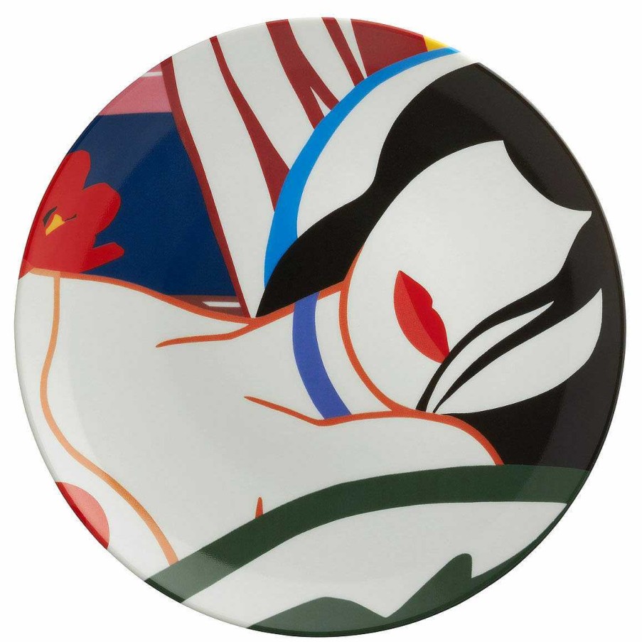 Tom Wesselmann Porzellanteller "Vivienne" (1985) Homeaccessoires