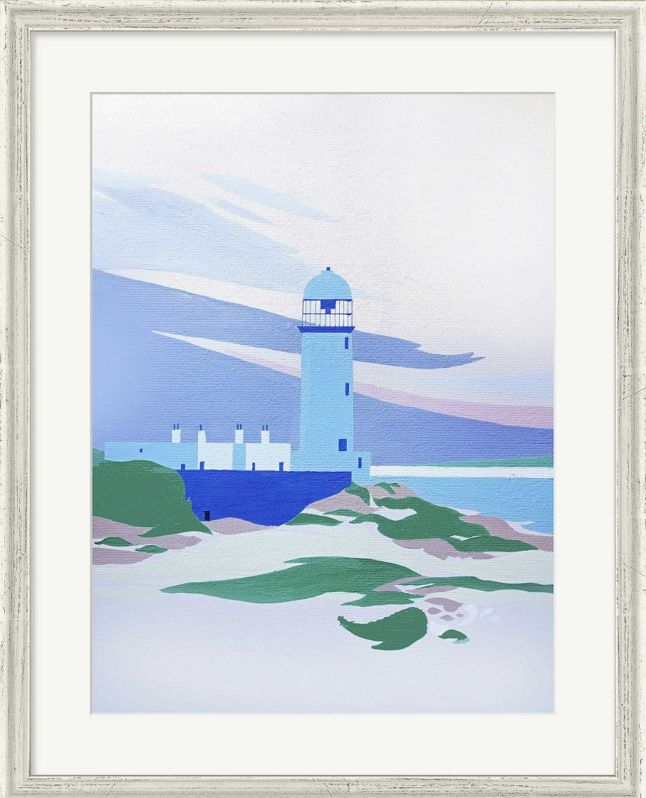 Alf Bartels Bild "Danish Lighthouse", Gerahmt Meer / Seefahrt