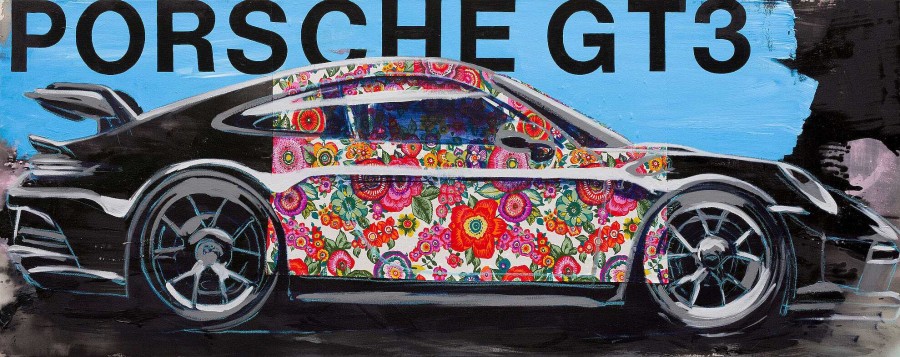 Stephan Geisler Bild "Porsche Gt3" (2022) (Unikat) Automobile