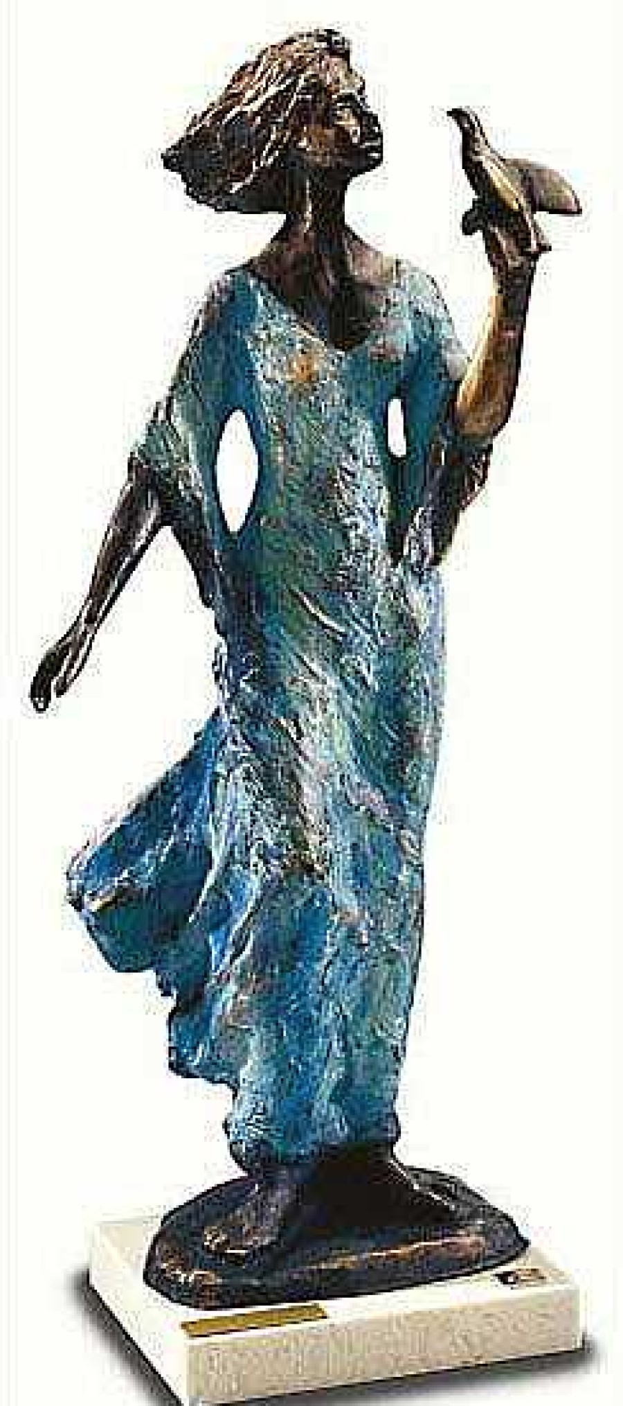 Lluis Jorda Skulptur "Peace", Kunstbronze Kunstbronze