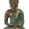 ars mundi Skulptur "Meditierender Buddha", Bronze Antikfinish Gotterbildnisse