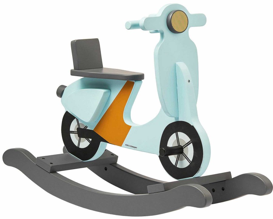 Kid's Concept Schaukel-Scooter Hellblau (Fur Kinder Ab 18 Monaten) Spiele / Hobby