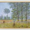 Claude Monet Bild "Felder Im Fruhling" (1887), Gerahmt Giclee