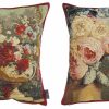 ars mundi 2 Kissenhullen "Rosen In Vase" & "Rosenstraus" Im Set Interieur