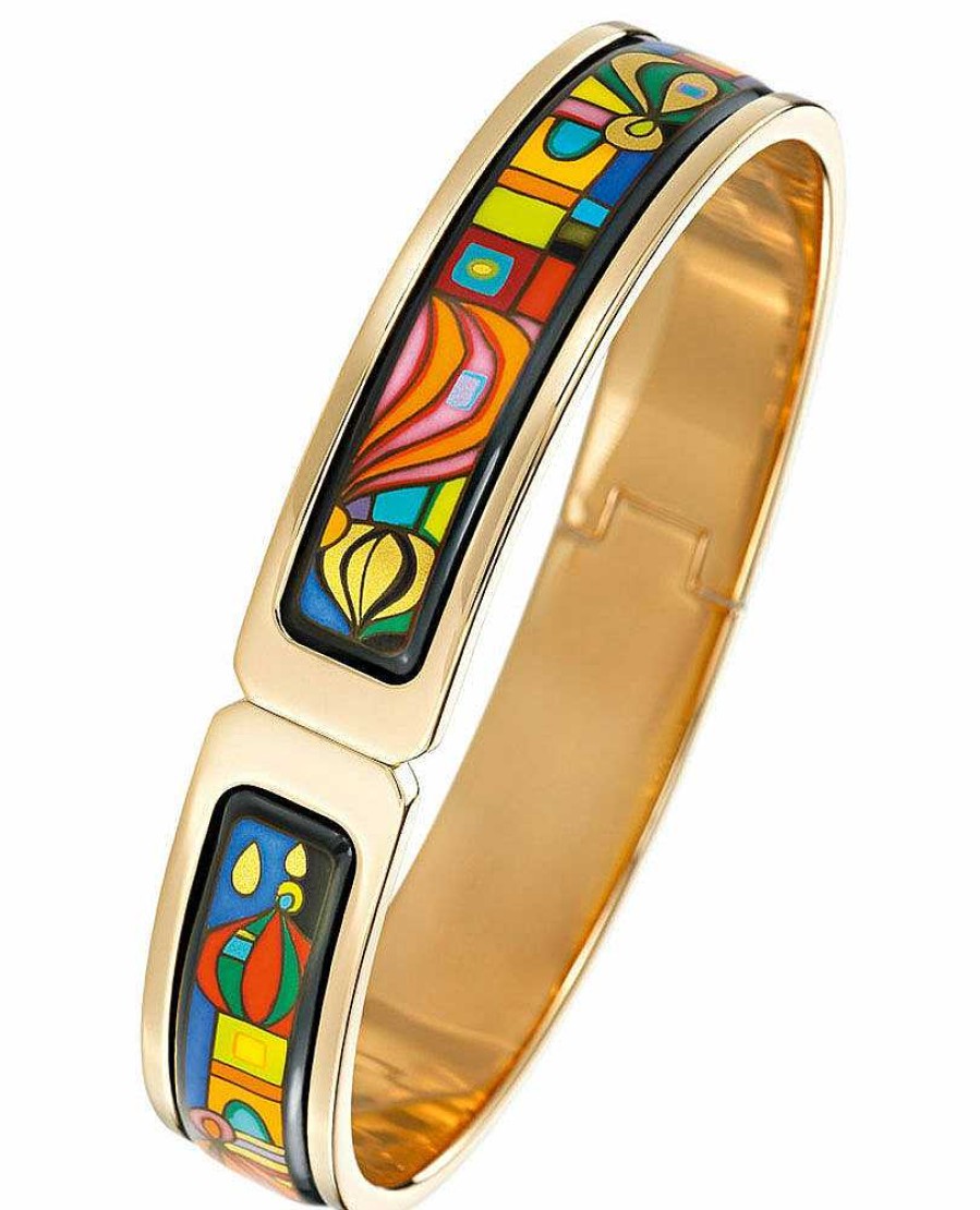 FreyWille Armreif "Ballerina - Hommage A Hundertwasser - 10002 Nights" Vergoldeter Schmuck