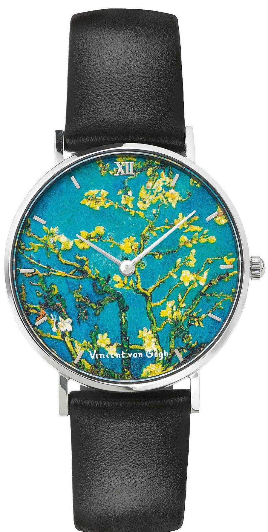 ars mundi Kunstler-Armbanduhr "Van Gogh - Bluhende Mandelbaumzweige" Armband- Und Taschenuhren