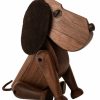 ArchitectMade Holzfigur "Hund Bobby" - Design Hans Bolling Holz