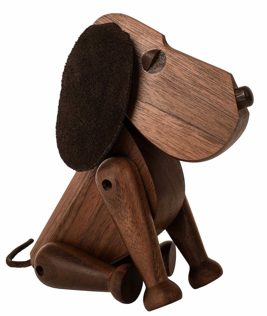 ArchitectMade Holzfigur "Hund Bobby" - Design Hans Bolling Holz