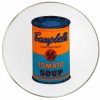 Andy Warhol Porzellanteller "Coloured Campbells Soup Can" (Orange/Blau) Homeaccessoires