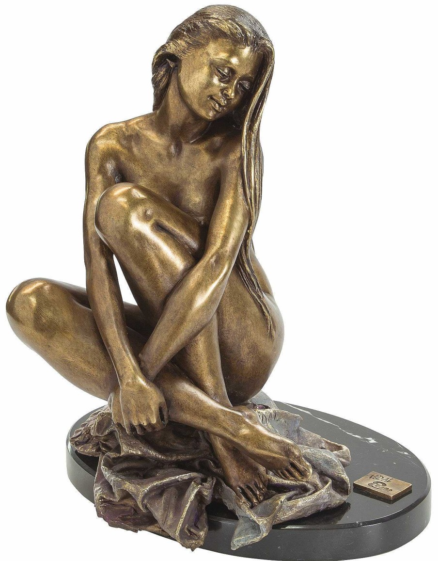 Manel Vidal Skulptur "Claudia", Kunstbronze Aktskulpturen