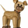 Spring Copenhagen Holzfigur "Happy The Dog" - Design Chresten Sommer Deko-Objekte