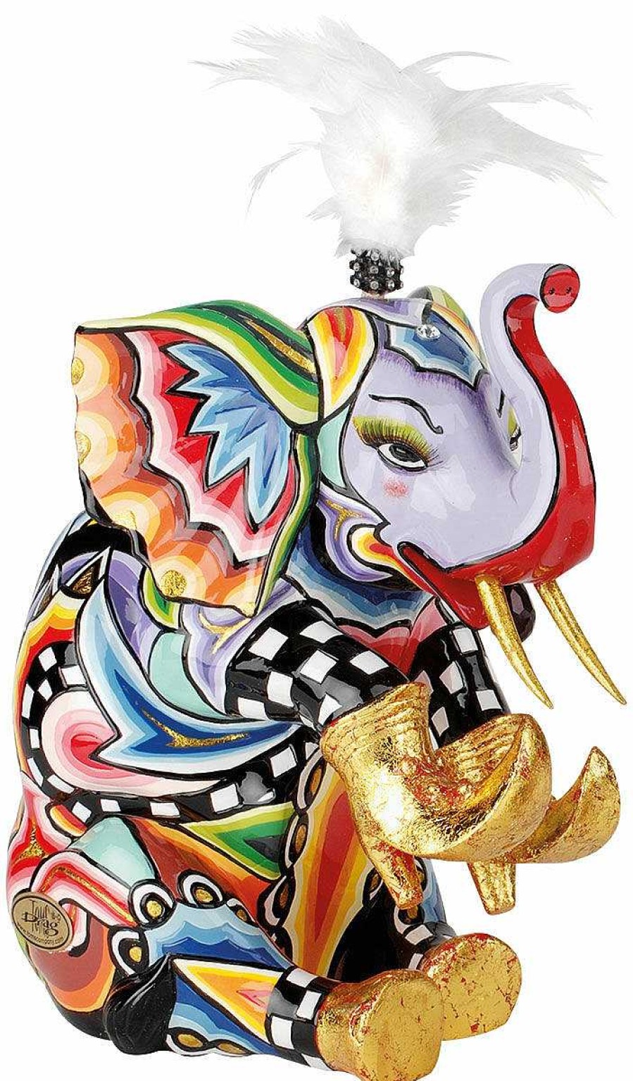 Tom's Drag Skulptur "Elefant Jumbo" Humor / Karikatur