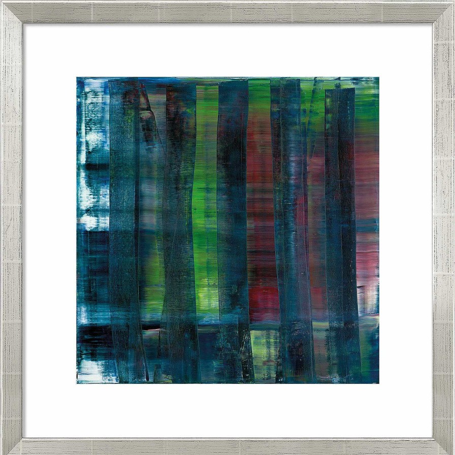 Gerhard Richter Bild "Abstraktes Bild" (1992), Gerahmt Sonstige Techniken