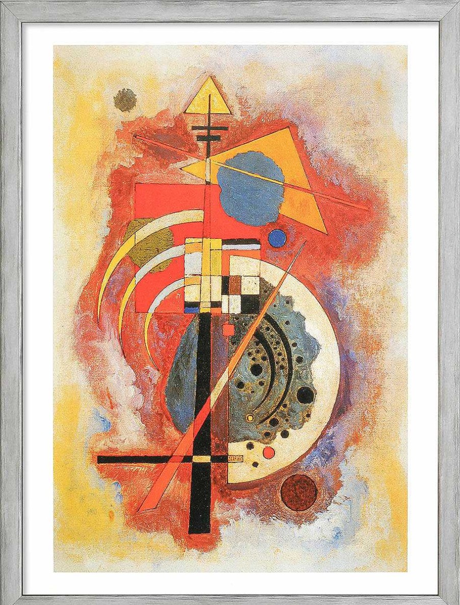 Wassily Kandinsky Bild "Hommage A Grohmann" (1926), Gerahmt Abstrakte Bilder