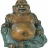 ars mundi Skulptur "Happy Buddha", Bronze Asien