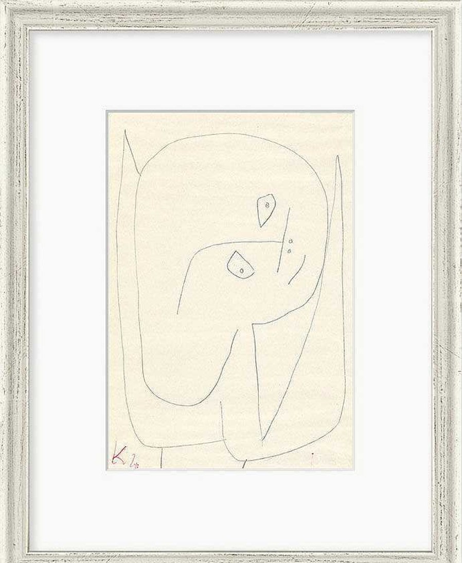 Paul Klee Bild "Engel Voller Hoffnung" (1939), Gerahmt Sonstige Motive