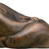 Ernst Barlach Skulptur "Traumendes Weib" (1912), Reduktion In Bronze 20. Jahrhundert