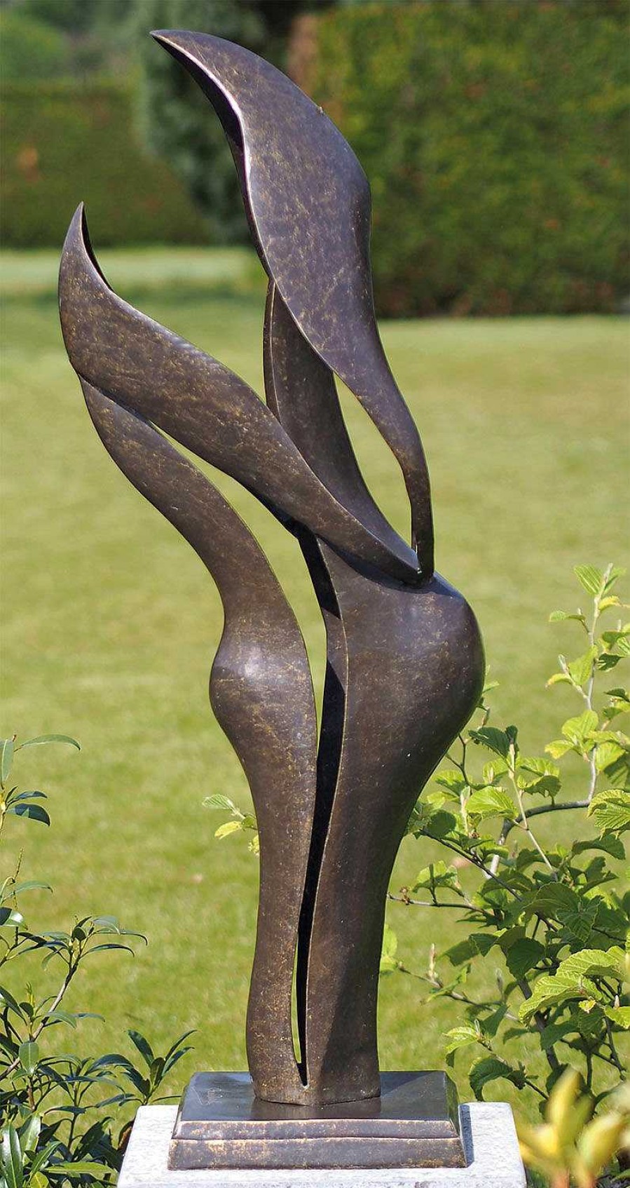 ars mundi Gartenskulptur "Lovers" (Grose Version), Bronze Abstrakte Plastik