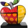 Romero Britto Porzellanobjekt "Big Apple" (Kleine Version) Objektkunst