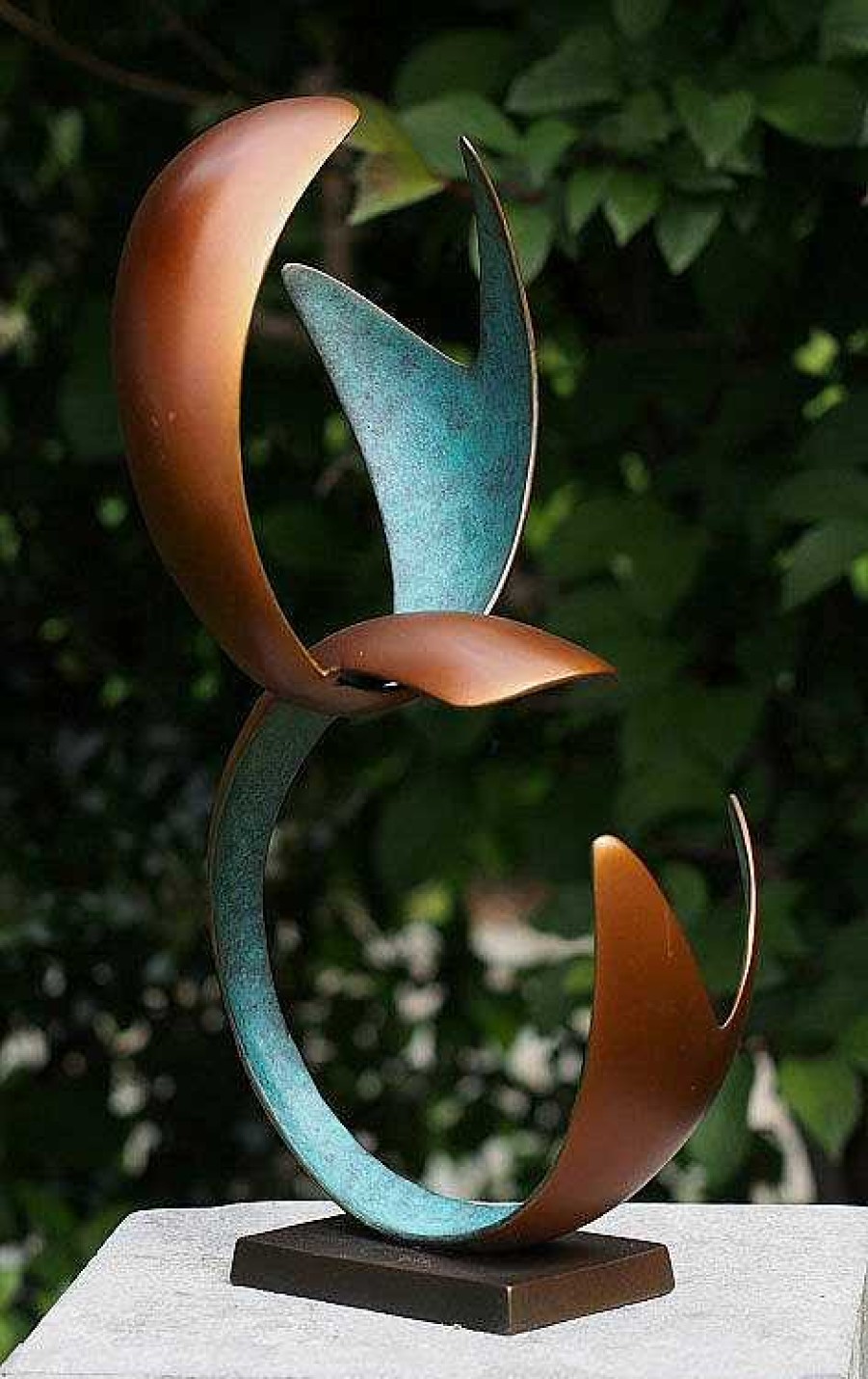 ars mundi Gartenskulptur "Conessione" (Ohne Sockel), Bronze 21. Jahrhundert