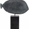 ars mundi Skulptur "Agyptische Palette In Form Eines Fisches", Bronze Museums-Replikate