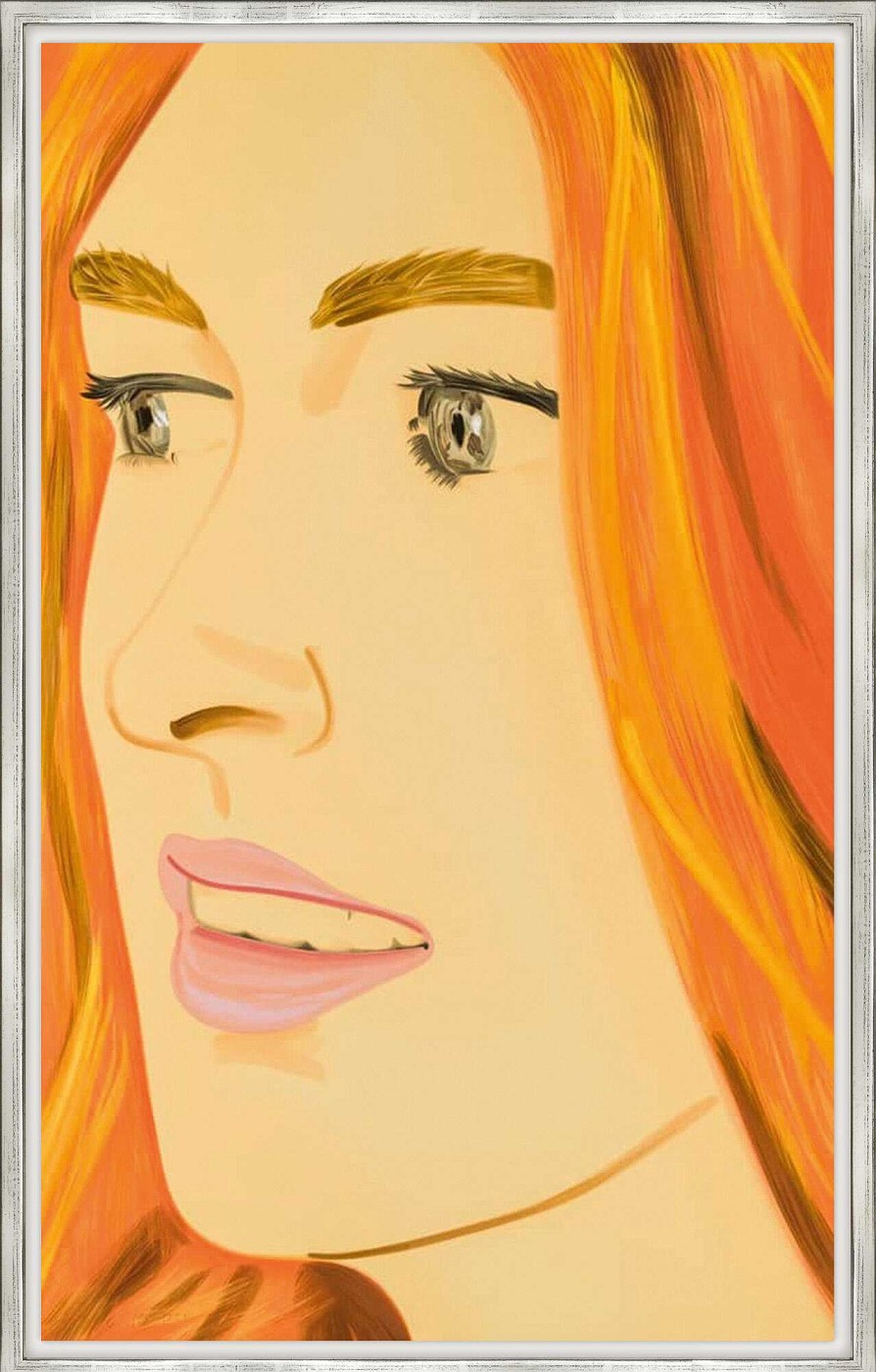 Alex Katz Bild "Ariel 1" (2021) Pop-Art