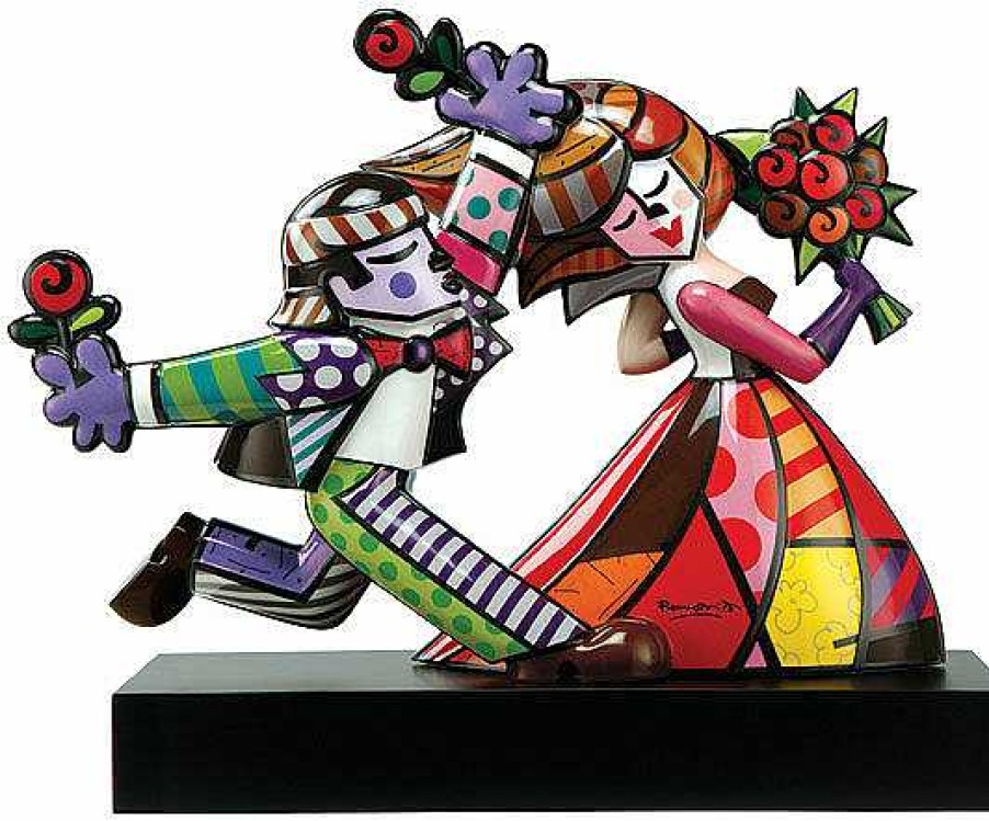 Romero Britto Porzellanskulptur "Follow Me" Sonstige Skulpturen