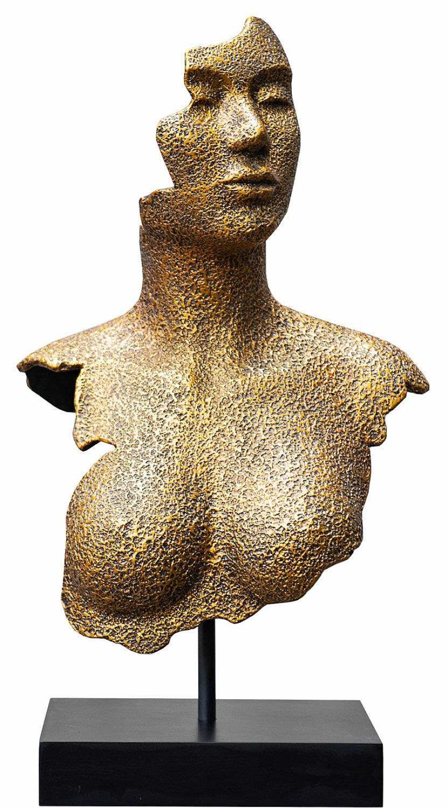 ars mundi Skulptur "Donna Antikgold", Kunstguss Busten