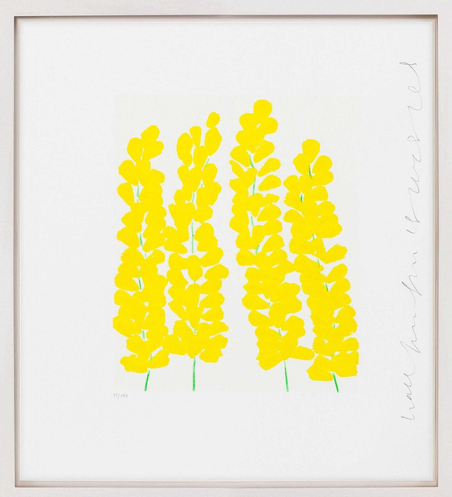 Donald Sultan Bild "Wall Flowers 24" (2008) Pop-Art