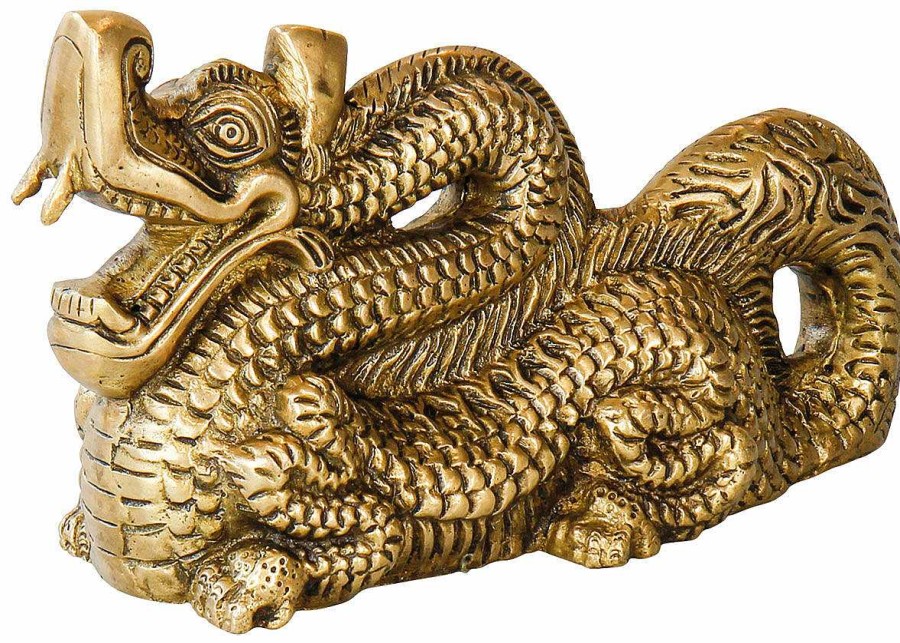 ars mundi Messingskulptur "Drache" Asien