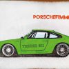 Jan M. Petersen Bild "Porschefimmel Grun" Automobile