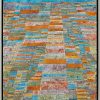 Paul Klee Bild "Hauptweg Und Nebenwege" (1929), Gerahmt Abstrakte Bilder