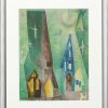 Lyonel Feininger Silbersternenbild (1924), Gerahmt Kubismus