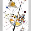 Wassily Kandinsky Bild "Delicate Tension" (1923), Gerahmt Abstrakte Bilder