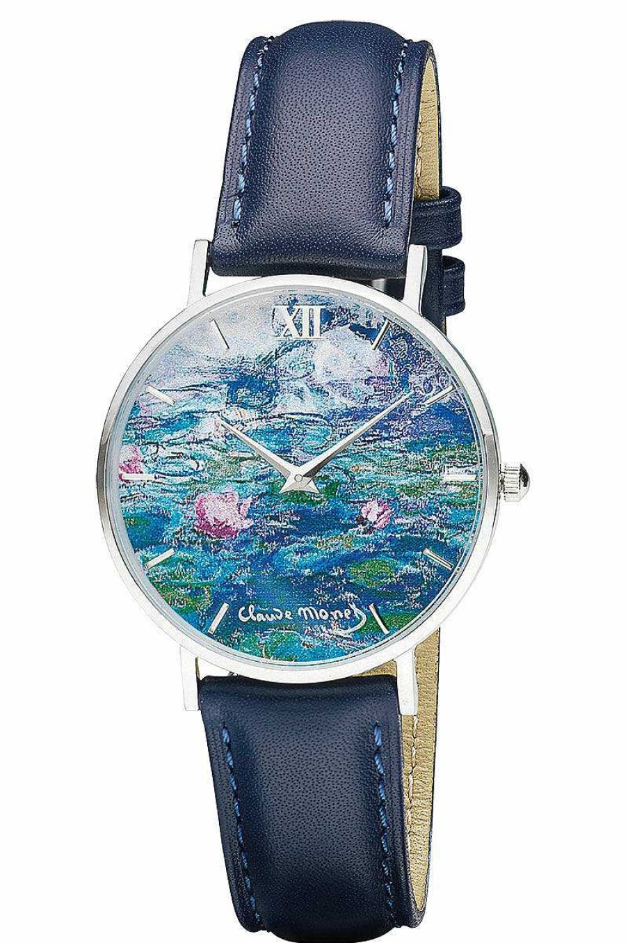 ars mundi Kunstler-Armbanduhr "Monet - Les Nympheas" 19. Jh / Um 1900