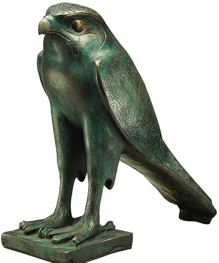 ars mundi Skulptur "Horus-Falke", Version In Kunstbronze Kunstbronze