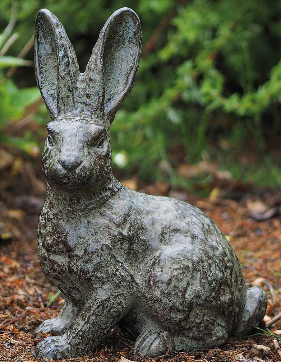 ars mundi Gartenskulptur "Hase", Bronze Gartenobjekte